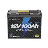 EcoFlow Lithium Deep Cycle LiFePO4 Battery | 12V | 100Ah front