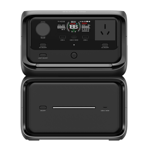 Ecoflow RIVER 3 Max Plus Portable Power Station | 600W | 858Wh - EcoFlow Store New Zealand
