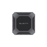 Top of the BLUETTI X20 power bank with the BLUETTI logo panel