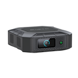 Port panel of the BLUETTI X20: 100W USB-C in and out, 20V/8A DC port, 18W USB-A, and 5V USB-A