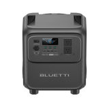 BLUETTI Elite 320 from above, showing the recessed top carry handle and the front panel