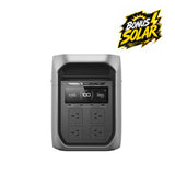 EcoFlow DELTA 3 Max Plus portable power station with the bonus solar badge (bonus promotion until 24 September 2026)