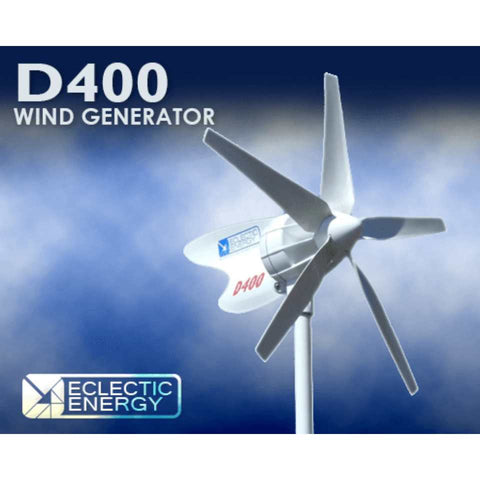 HB21 - Eclectic Energy D400 Wind Turbine Generator 12V