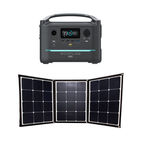 HB21 | EcoFlow River 600 Max + 135W Solar Panel Combo