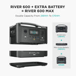 EcoFlow River 600 Portable Power Station