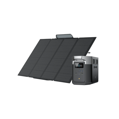 EcoFlow Delta Max 2000 + 400W Portable Solar Panel